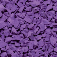 purple colored EPDM rubber granules