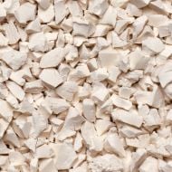 White EPDM rubber granules