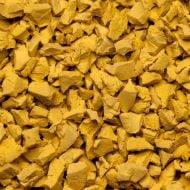 Bright yellow epdm rubber granules