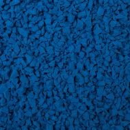Standard blue TPV rubber granules 