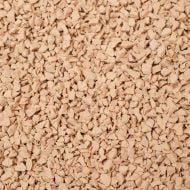 standard beige rubber granules