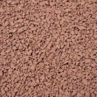 Brown rubber granules