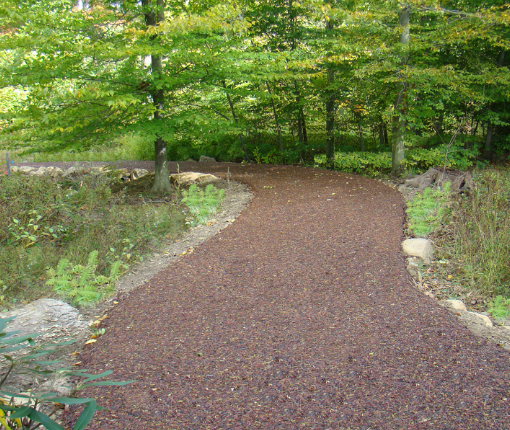 Bonded Rubber for Trails